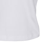 (W) DSMT METAL LOGO CROP TOP