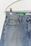 (W) Goat Damage Wide Denim