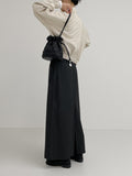 Raglan suede short blouson