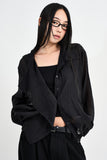 Summer Wrap Sheer Blouson