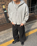 Crop Hood Zip-Up