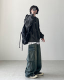 Info Wide Cargo Denim