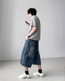 Lovell Track Bermuda Denim