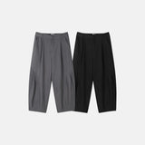 Taper Pintuck Banding Trousers