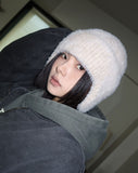 Vogue ear cover fur beanie