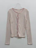 Jerry Stripe Cardigan T-Shirt