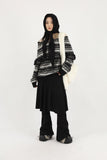 End-knee flared skirt