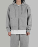 Pren setup hooded zip-up
