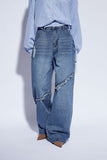 twisted denim