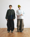 [AG] Ripstop Cargo Shirring Balloon Pants