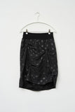 (W) Oshi Button Dot Skirt