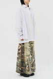 (W) Military Long Skirt