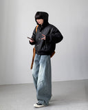 Frost Curve Wide Denim