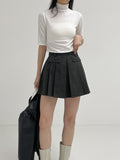 Daily Turtleneck Half T-Shirt