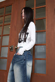 tin brush over denim