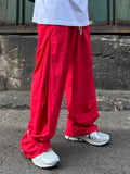 Nylon Snap Layered Pants