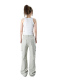 ZIP FLARE PANTS