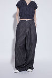 curve balloon denim