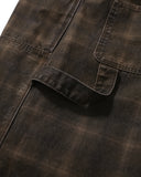 Checked Double Knee Pants