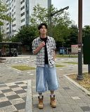 Uni Old Jean Bermuda Pants