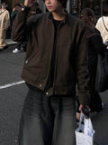 Geo Biker Cotton Jacket