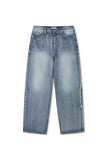 Milk Semi-Wide Denim Pants