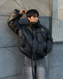 Skull leather padding