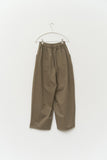 Cage Button Wide Pants