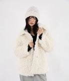 Terry Boucle Lace Beanie