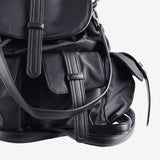 Diora Leather Two Pocket Backpack