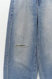 (W) Goat Damage Wide Denim