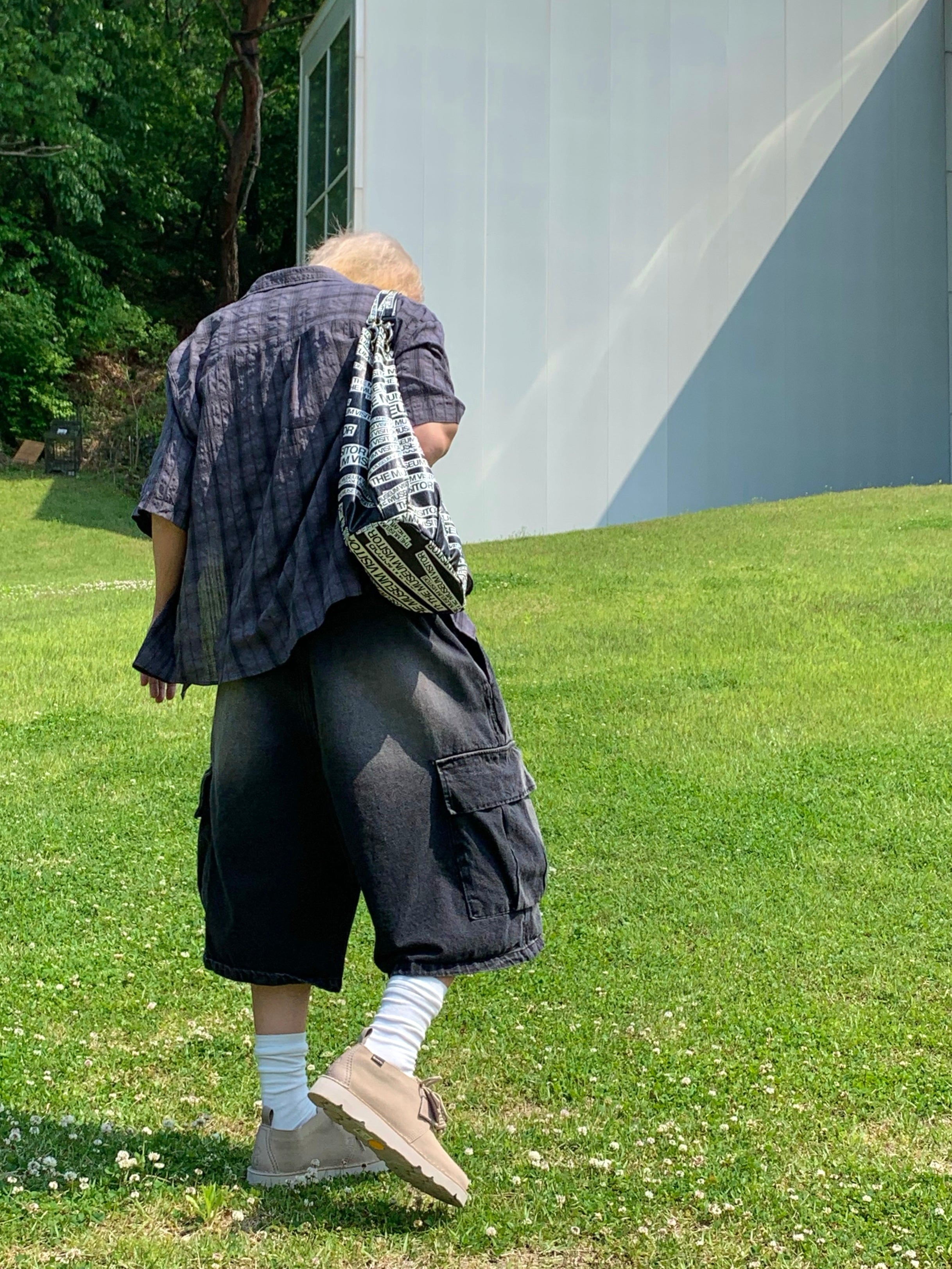 【DISCERNMENT】High Western Seersucker Check Shirt DISCERNMENT】High Western Seersucker Check Shirt