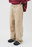 Pony Cotton Wide Pants