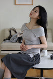 Top Two Way Eyelet Skirt