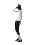 Button Slit Track Skirt