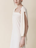 Rain Sleeveless String Long One Piece
