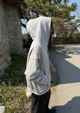 RIBET 2WAY HOOD ZIP UP