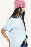 Check Star Applique T-shirt