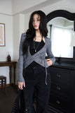 Selly Halter Wrap T-shirt