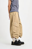 String Balloon Bermuda Pants