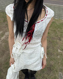 LACE BIKER PANTS