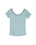KEYHOLE TWIN SET TOP