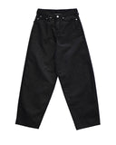 WASHED BLACK DENIM PANTS