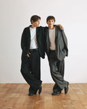 [AG] Pin-Tucked Wide Trousers
