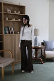 O-ring wrap slacks pants