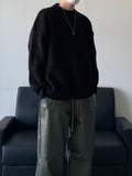 Wool Brush Mohair Balloon Knit