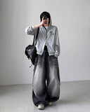 Two Kids Sagging Balloon Denim