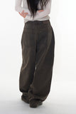 Choco balloon boyfit pants
