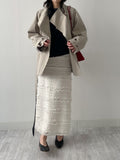 Bao Lace H-line Long Skirt