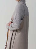 Whole Garment Raccoon Ribbed Polar Knit